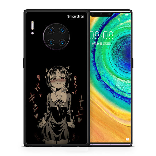 Θήκη Huawei Mate 30 Pro Anime Girl από τη Smartfits με σχέδιο στο πίσω μέρος και μαύρο περίβλημα | Huawei Mate 30 Pro Anime Girl case with colorful back and black bezels