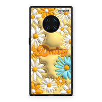 Thumbnail for Huawei Mate 30 Pro Bubble Daisies θήκη από τη Smartfits με σχέδιο στο πίσω μέρος και μαύρο περίβλημα | Smartphone case with colorful back and black bezels by Smartfits