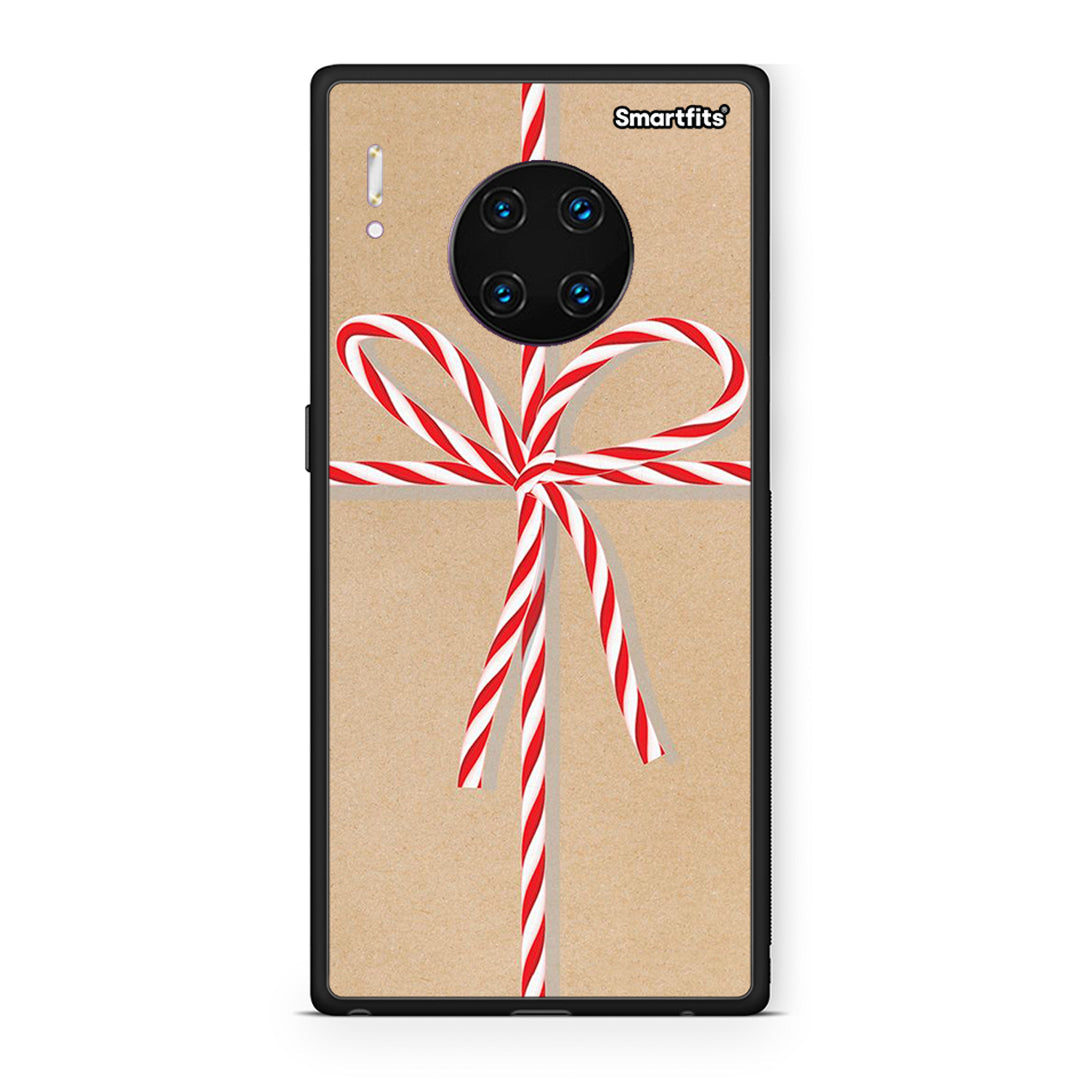 Huawei Mate 30 Pro Christmas Gift θήκη από τη Smartfits με σχέδιο στο πίσω μέρος και μαύρο περίβλημα | Smartphone case with colorful back and black bezels by Smartfits