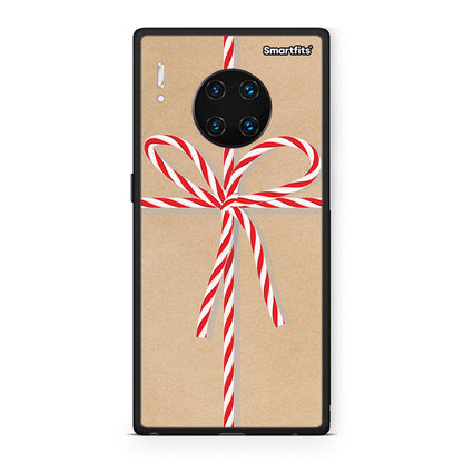 Huawei Mate 30 Pro Christmas Gift θήκη από τη Smartfits με σχέδιο στο πίσω μέρος και μαύρο περίβλημα | Smartphone case with colorful back and black bezels by Smartfits
