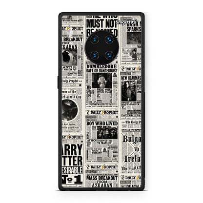 Huawei Mate 30 Pro Harry Paper θήκη από τη Smartfits με σχέδιο στο πίσω μέρος και μαύρο περίβλημα | Smartphone case with colorful back and black bezels by Smartfits