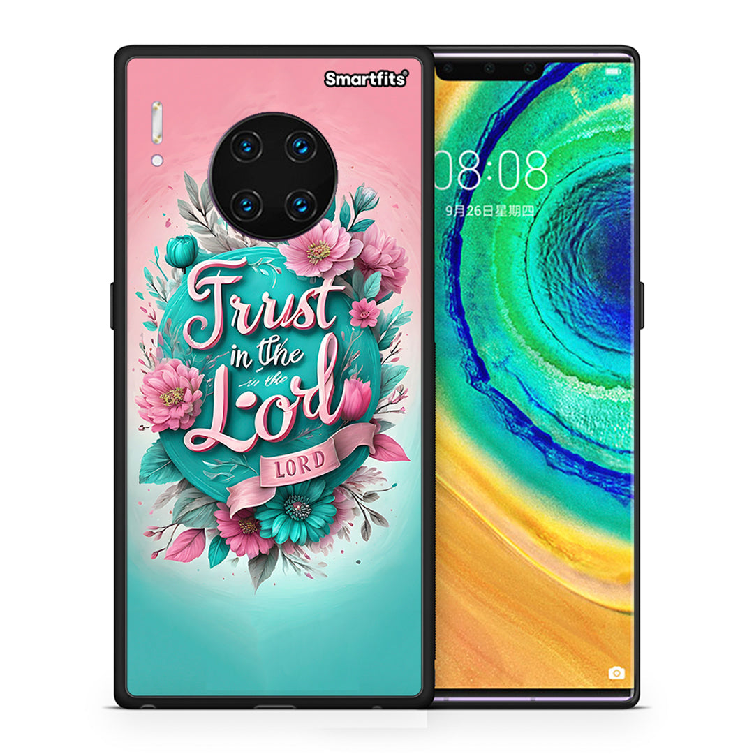 Θήκη Huawei Mate 30 Pro Lord Trust από τη Smartfits με σχέδιο στο πίσω μέρος και μαύρο περίβλημα | Huawei Mate 30 Pro Lord Trust case with colorful back and black bezels