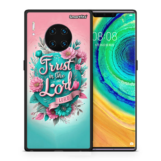 Θήκη Huawei Mate 30 Pro Lord Trust από τη Smartfits με σχέδιο στο πίσω μέρος και μαύρο περίβλημα | Huawei Mate 30 Pro Lord Trust case with colorful back and black bezels