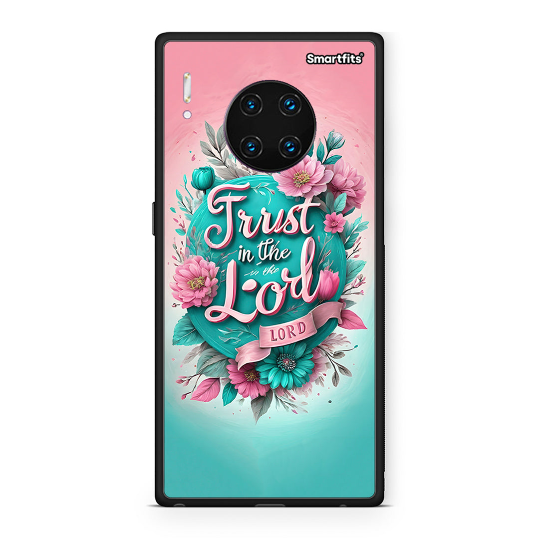 Huawei Mate 30 Pro Lord Trust θήκη από τη Smartfits με σχέδιο στο πίσω μέρος και μαύρο περίβλημα | Smartphone case with colorful back and black bezels by Smartfits
