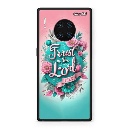 Huawei Mate 30 Pro Lord Trust θήκη από τη Smartfits με σχέδιο στο πίσω μέρος και μαύρο περίβλημα | Smartphone case with colorful back and black bezels by Smartfits