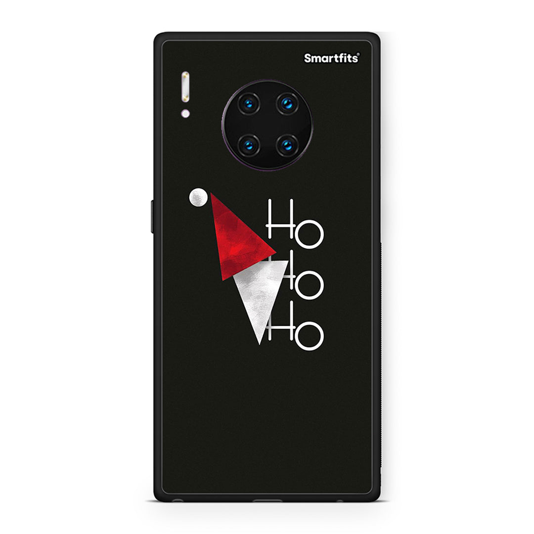 Huawei Mate 30 Pro Minimal Christmas θήκη από τη Smartfits με σχέδιο στο πίσω μέρος και μαύρο περίβλημα | Smartphone case with colorful back and black bezels by Smartfits