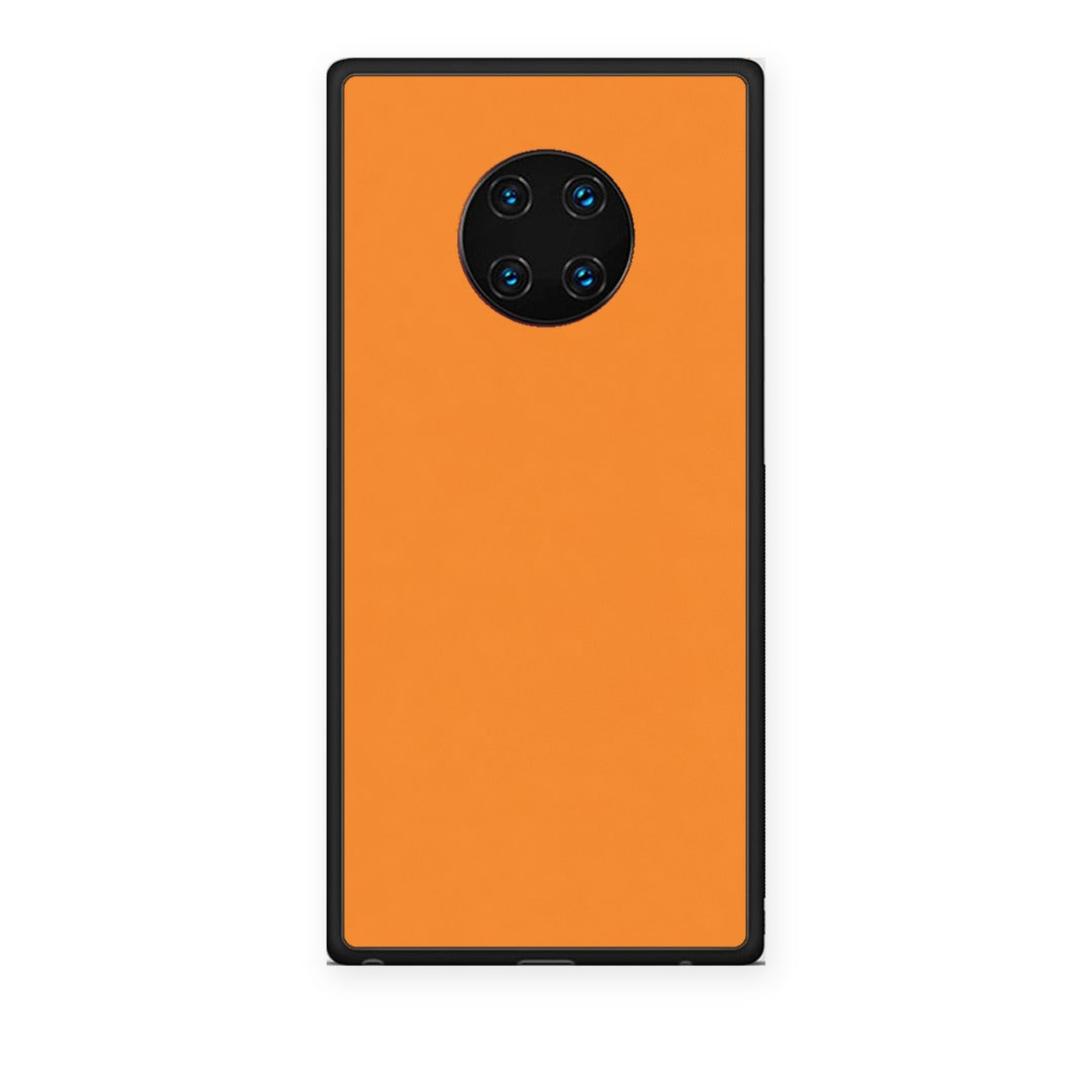 Θήκη Huawei Mate 30 Pro Tangerine Orange από τη Smartfits με σχέδιο στο πίσω μέρος και μαύρο περίβλημα | Huawei Mate 30 Pro Tangerine Orange case with colorful back and black bezels