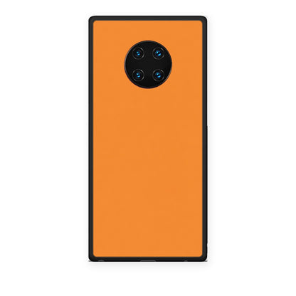 Θήκη Huawei Mate 30 Pro Tangerine Orange από τη Smartfits με σχέδιο στο πίσω μέρος και μαύρο περίβλημα | Huawei Mate 30 Pro Tangerine Orange case with colorful back and black bezels