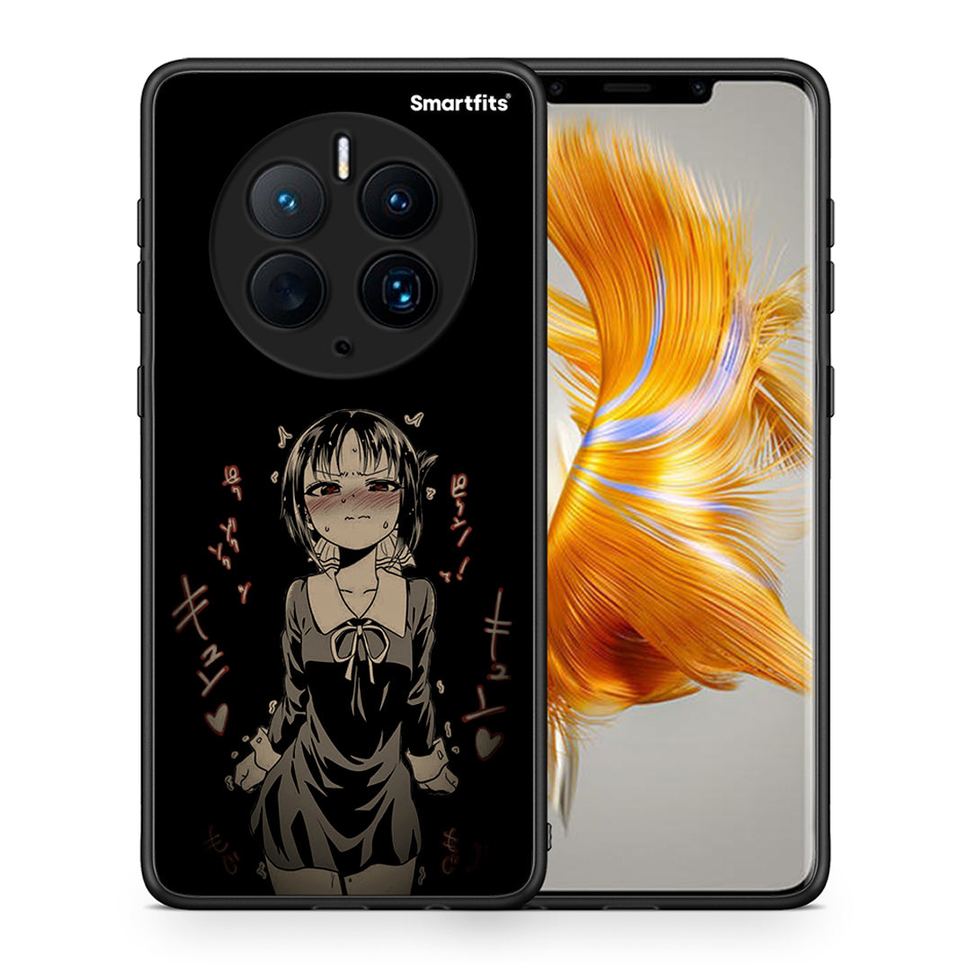 Θήκη Huawei Mate 50 Pro Anime Girl από τη Smartfits με σχέδιο στο πίσω μέρος και μαύρο περίβλημα | Huawei Mate 50 Pro Anime Girl Case with Colorful Back and Black Bezels