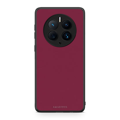 Θήκη Huawei Mate 50 Pro Burgundy από τη Smartfits με σχέδιο στο πίσω μέρος και μαύρο περίβλημα | Huawei Mate 50 Pro Burgundy case with colorful back and black bezels