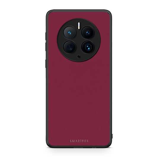 Θήκη Huawei Mate 50 Pro Burgundy από τη Smartfits με σχέδιο στο πίσω μέρος και μαύρο περίβλημα | Huawei Mate 50 Pro Burgundy case with colorful back and black bezels