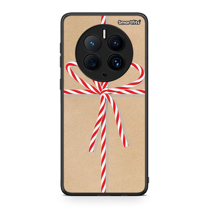 Θήκη Huawei Mate 50 Pro Christmas Gift από τη Smartfits με σχέδιο στο πίσω μέρος και μαύρο περίβλημα | Huawei Mate 50 Pro Christmas Gift Case with Colorful Back and Black Bezels