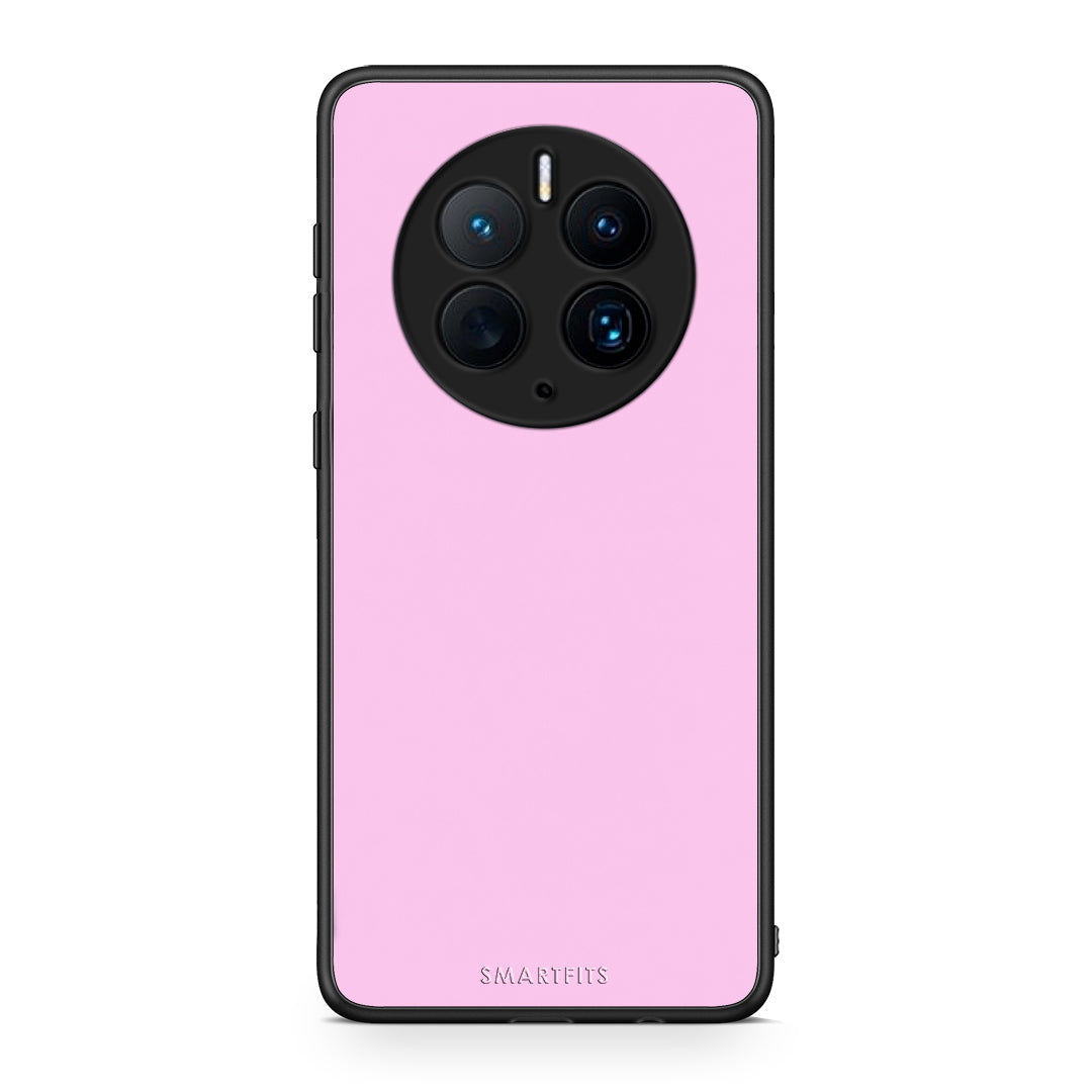 Θήκη Huawei Mate 50 Pro Cotton Candy Pink από τη Smartfits με σχέδιο στο πίσω μέρος και μαύρο περίβλημα | Huawei Mate 50 Pro Cotton Candy Pink case with colorful back and black bezels
