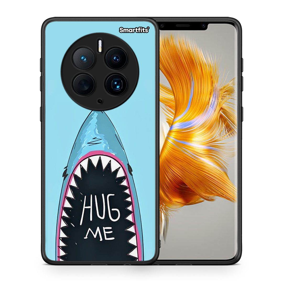 Θήκη Huawei Mate 50 Pro Hug Me από τη Smartfits με σχέδιο στο πίσω μέρος και μαύρο περίβλημα | Huawei Mate 50 Pro Hug Me Case with Colorful Back and Black Bezels