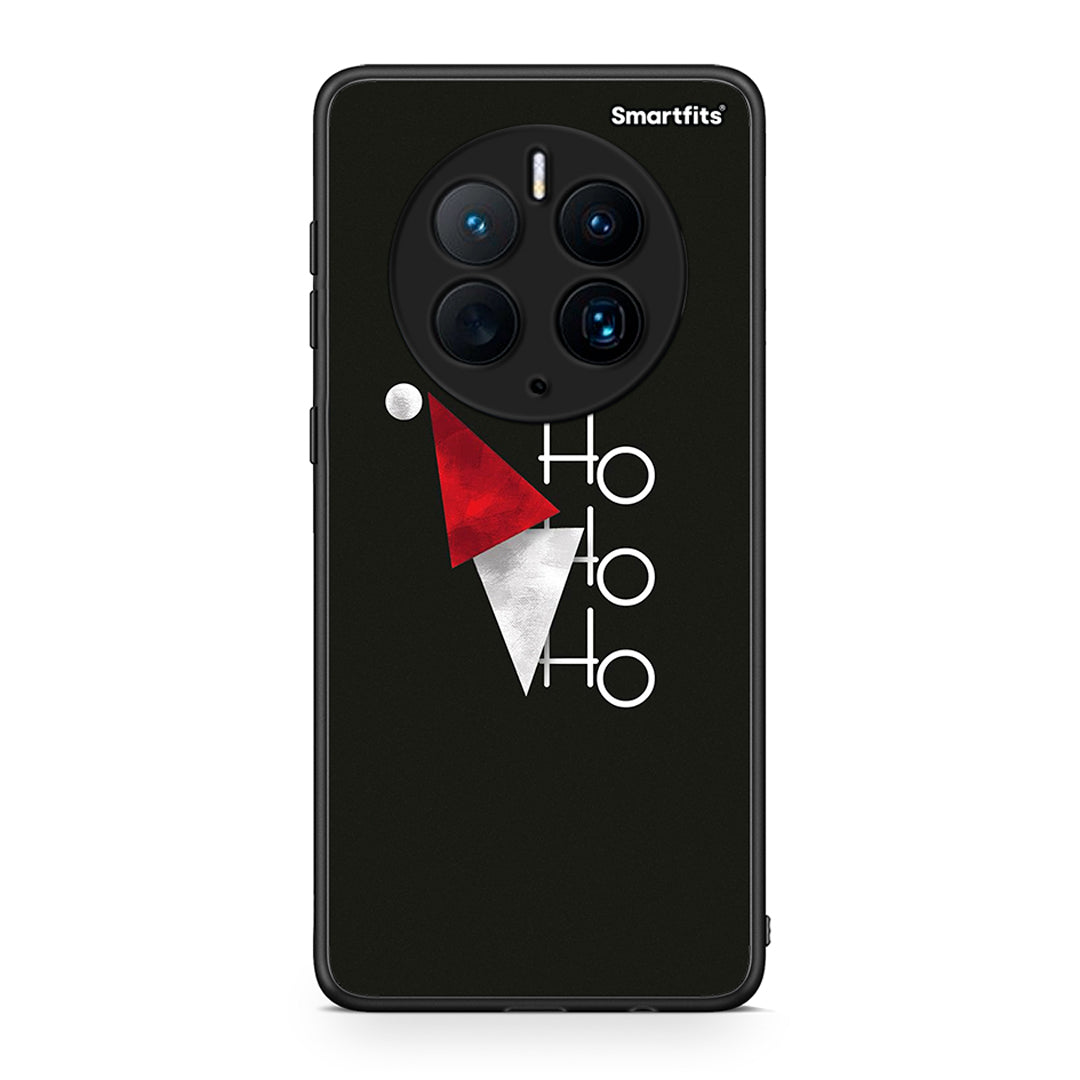 Θήκη Huawei Mate 50 Pro Minimal Christmas από τη Smartfits με σχέδιο στο πίσω μέρος και μαύρο περίβλημα | Huawei Mate 50 Pro Minimal Christmas Case with Colorful Back and Black Bezels