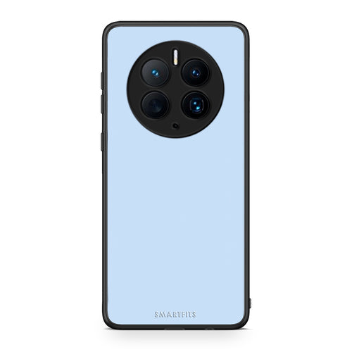 Θήκη Huawei Mate 50 Pro Powder Blue από τη Smartfits με σχέδιο στο πίσω μέρος και μαύρο περίβλημα | Huawei Mate 50 Pro Powder Blue case with colorful back and black bezels