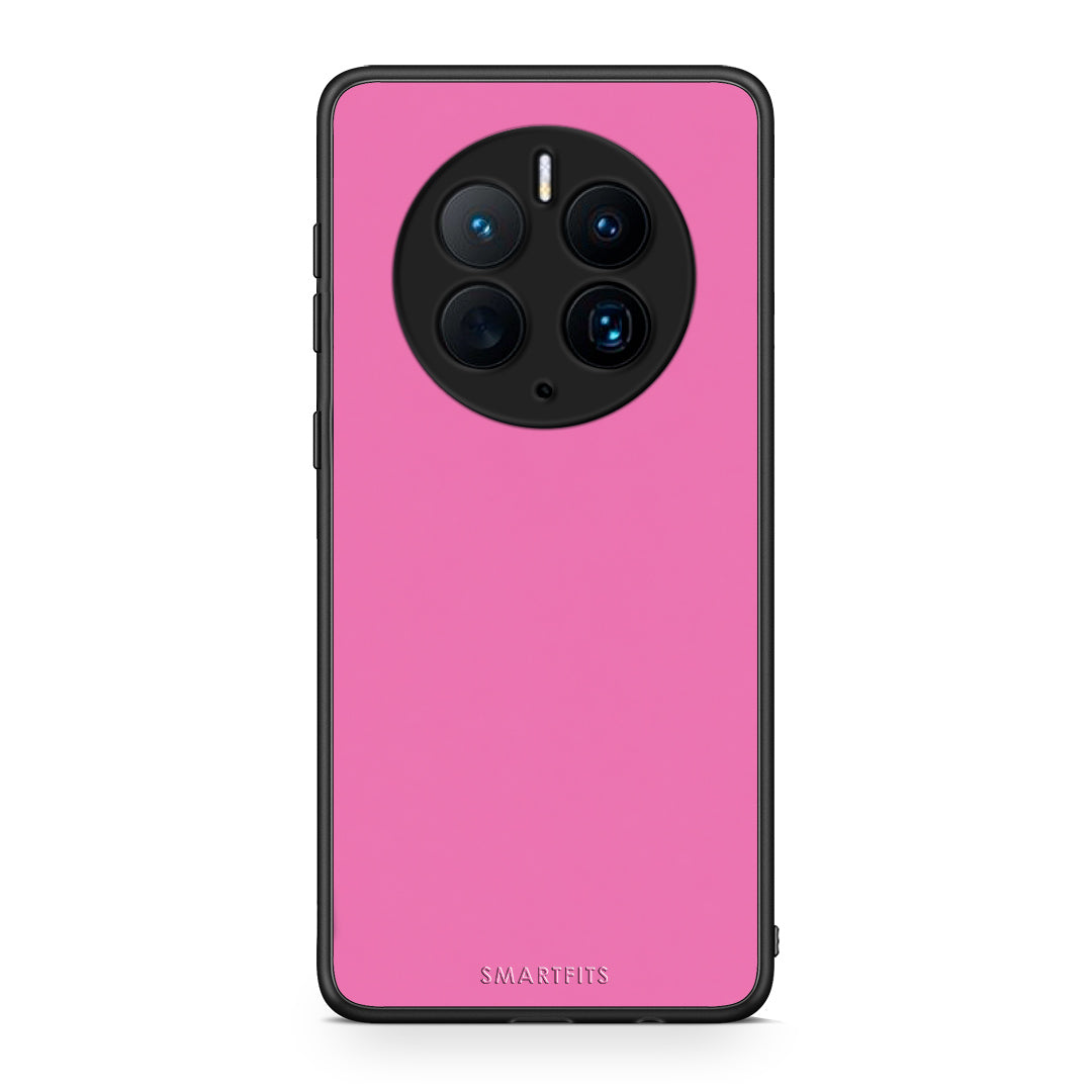 Θήκη Huawei Mate 50 Pro Rose Pink από τη Smartfits με σχέδιο στο πίσω μέρος και μαύρο περίβλημα | Huawei Mate 50 Pro Rose Pink case with colorful back and black bezels