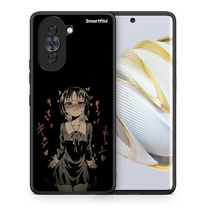 Θήκη Huawei Nova 10 Anime Girl από τη Smartfits με σχέδιο στο πίσω μέρος και μαύρο περίβλημα | Huawei Nova 10 Anime Girl case with colorful back and black bezels