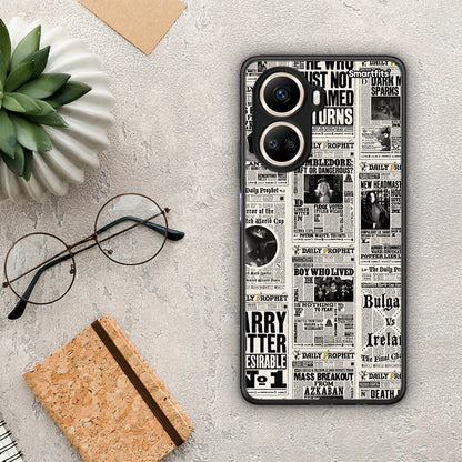 Θήκη Huawei Nova 10 SE Harry Paper από τη Smartfits με σχέδιο στο πίσω μέρος και μαύρο περίβλημα | Huawei Nova 10 SE Harry Paper Case with Colorful Back and Black Bezels