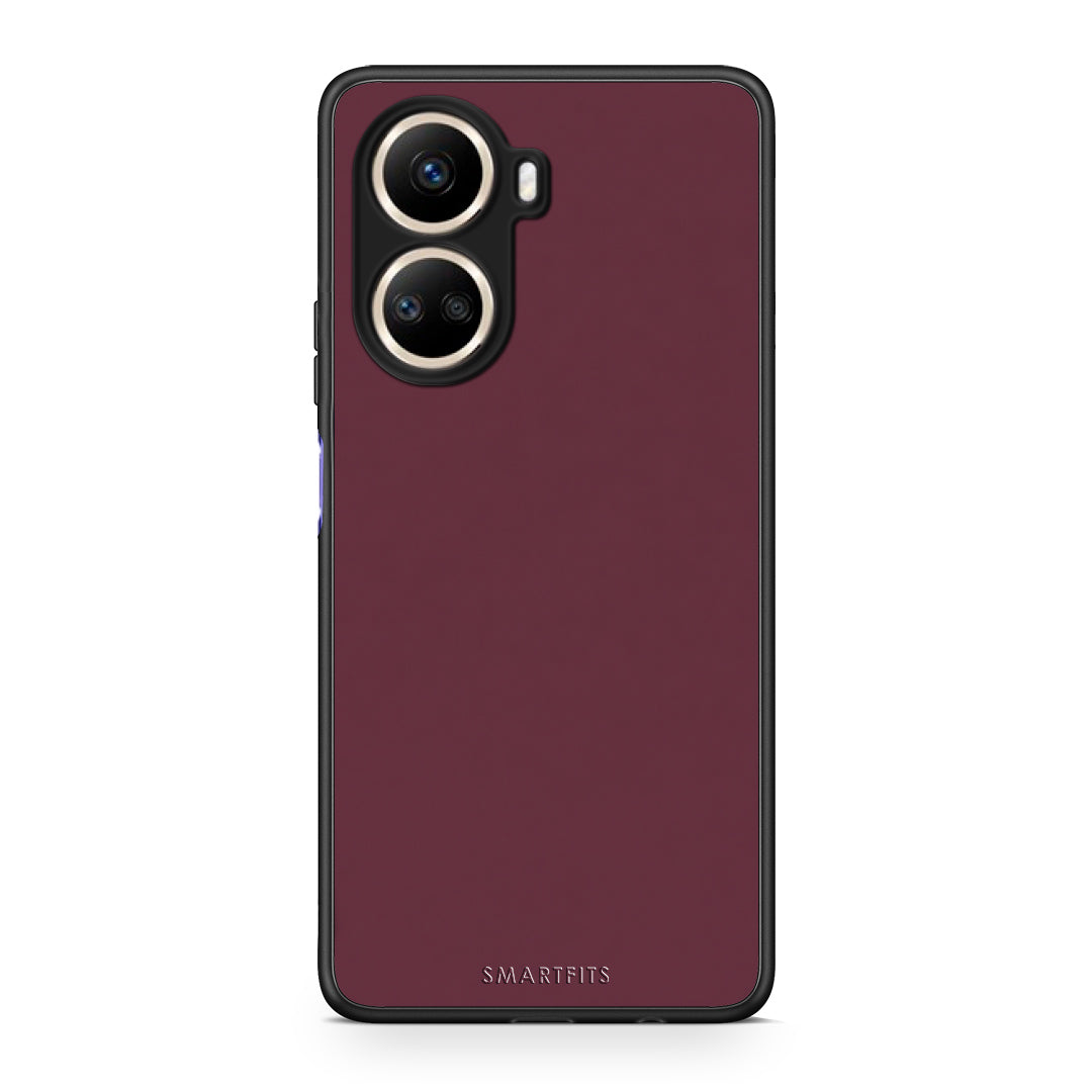 Θήκη Huawei Nova 10 SE Muted Burgundy από τη Smartfits με σχέδιο στο πίσω μέρος και μαύρο περίβλημα | Huawei Nova 10 SE Muted Burgundy case with colorful back and black bezels
