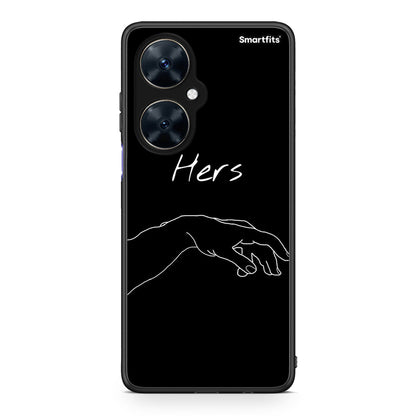 Huawei Nova 11i Aeshetic Love 1 Θήκη Αγίου Βαλεντίνου από τη Smartfits με σχέδιο στο πίσω μέρος και μαύρο περίβλημα | Smartphone case with colorful back and black bezels by Smartfits