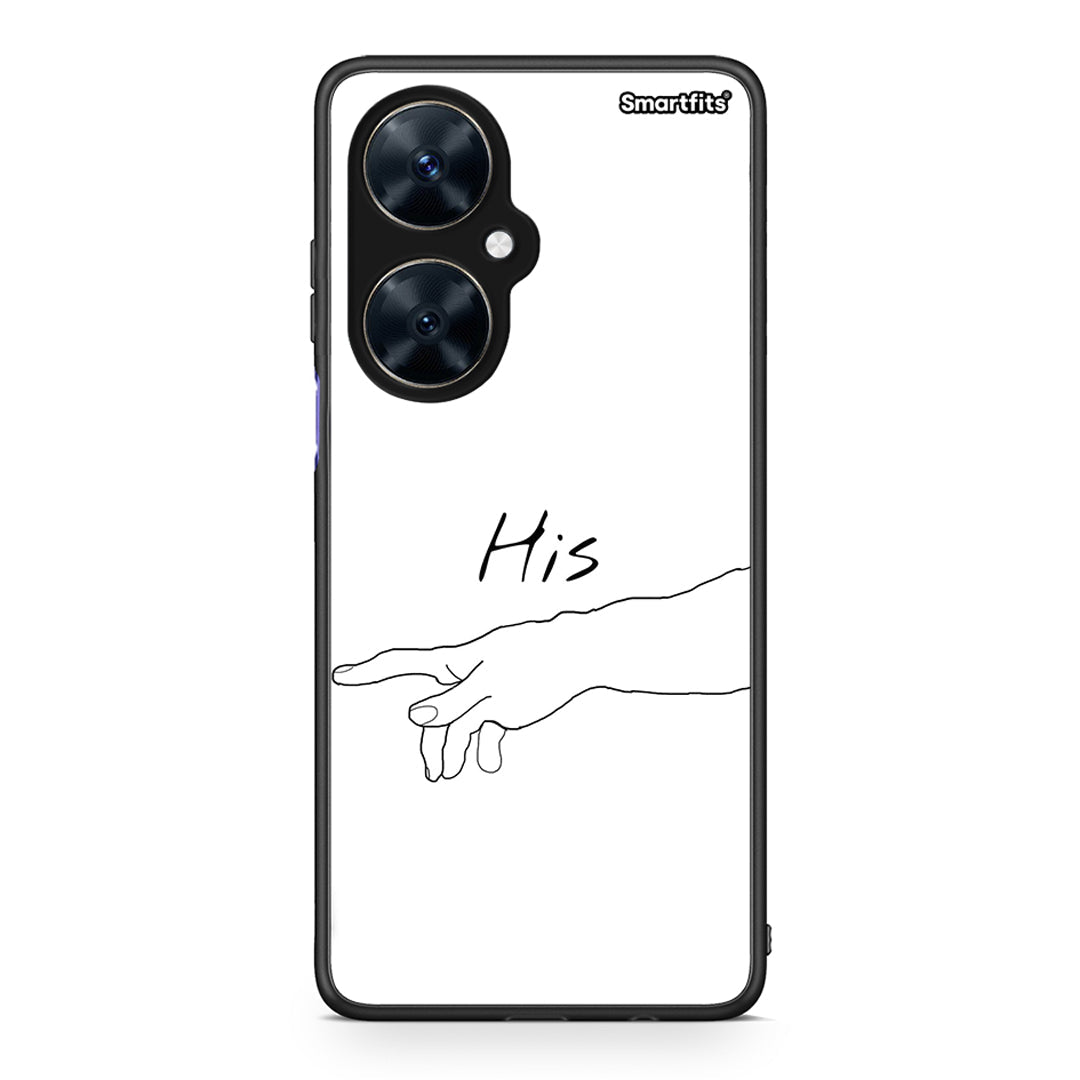 Huawei Nova 11i Aeshetic Love 2 Θήκη Αγίου Βαλεντίνου από τη Smartfits με σχέδιο στο πίσω μέρος και μαύρο περίβλημα | Smartphone case with colorful back and black bezels by Smartfits