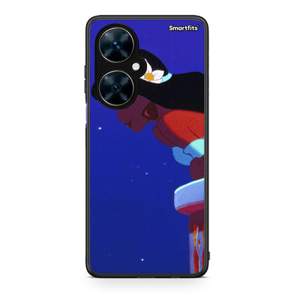 Huawei Nova 11i Alladin And Jasmine Love 2 θήκη από τη Smartfits με σχέδιο στο πίσω μέρος και μαύρο περίβλημα | Smartphone case with colorful back and black bezels by Smartfits