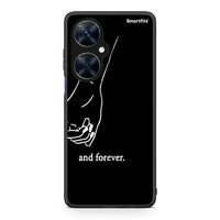 Thumbnail for Huawei Nova 11i Always & Forever 2 Θήκη Αγίου Βαλεντίνου από τη Smartfits με σχέδιο στο πίσω μέρος και μαύρο περίβλημα | Smartphone case with colorful back and black bezels by Smartfits