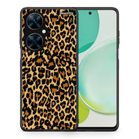 Thumbnail for Θήκη Huawei Nova 11i Leopard Animal από τη Smartfits με σχέδιο στο πίσω μέρος και μαύρο περίβλημα | Huawei Nova 11i Leopard Animal case with colorful back and black bezels