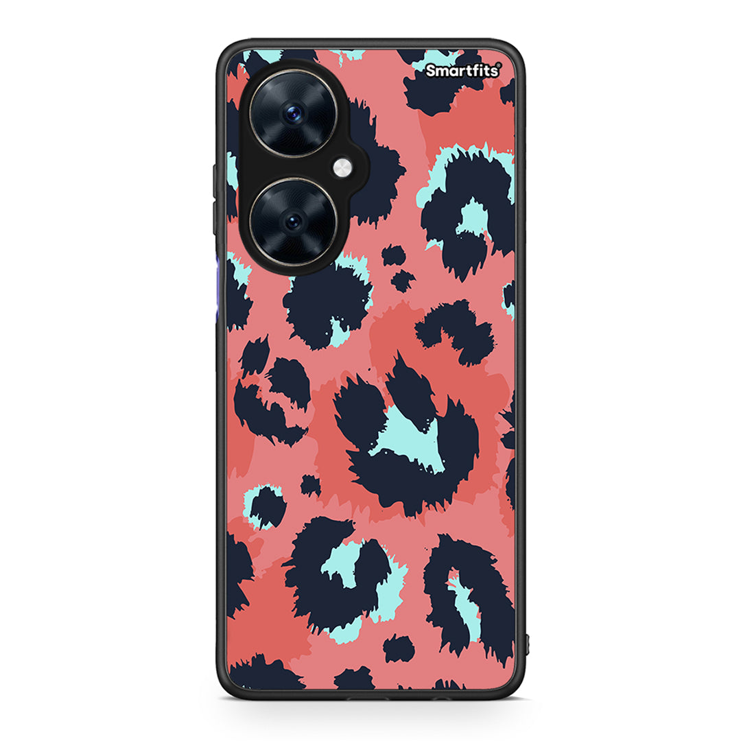 22 - Huawei Nova 11i Pink Leopard Animal case, cover, bumper