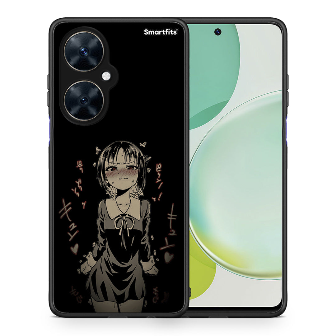 Θήκη Huawei Nova 11i Anime Girl από τη Smartfits με σχέδιο στο πίσω μέρος και μαύρο περίβλημα | Huawei Nova 11i Anime Girl case with colorful back and black bezels