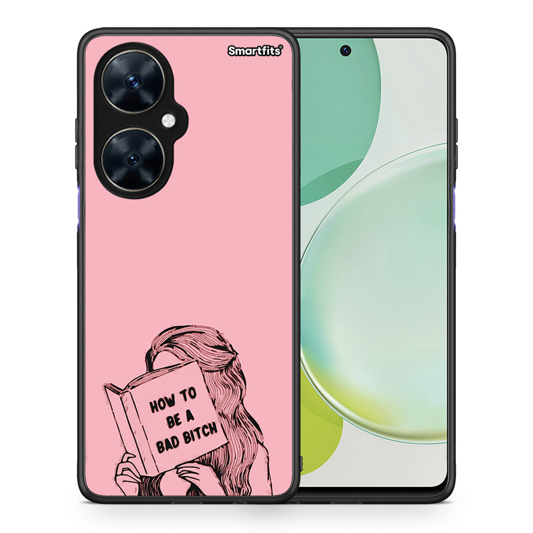 Θήκη Huawei Nova 11i Bad Bitch από τη Smartfits με σχέδιο στο πίσω μέρος και μαύρο περίβλημα | Huawei Nova 11i Bad Bitch case with colorful back and black bezels