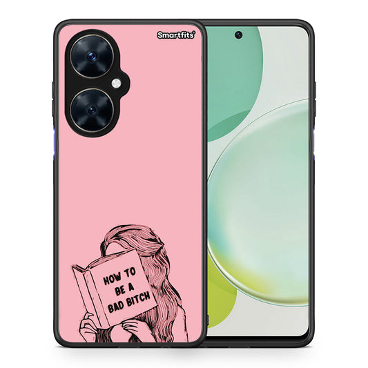 Θήκη Huawei Nova 11i Bad Bitch από τη Smartfits με σχέδιο στο πίσω μέρος και μαύρο περίβλημα | Huawei Nova 11i Bad Bitch case with colorful back and black bezels