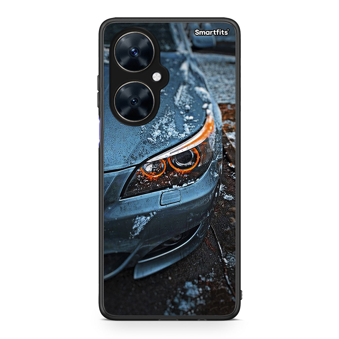 Huawei Nova 11i Bmw E60 Θήκη από τη Smartfits με σχέδιο στο πίσω μέρος και μαύρο περίβλημα | Smartphone case with colorful back and black bezels by Smartfits
