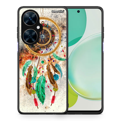 Θήκη Huawei Nova 11i DreamCatcher Boho από τη Smartfits με σχέδιο στο πίσω μέρος και μαύρο περίβλημα | Huawei Nova 11i DreamCatcher Boho case with colorful back and black bezels
