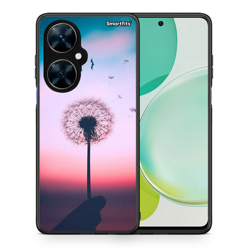 Θήκη Huawei Nova 11i Wish Boho από τη Smartfits με σχέδιο στο πίσω μέρος και μαύρο περίβλημα | Huawei Nova 11i Wish Boho case with colorful back and black bezels