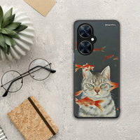 Thumbnail for Cat Goldfish - Huawei Nova 11i θήκη
