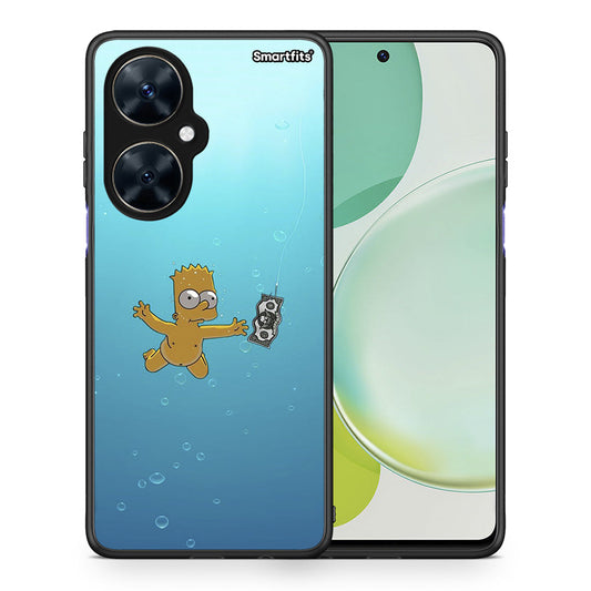 Θήκη Huawei Nova 11i Chasing Money από τη Smartfits με σχέδιο στο πίσω μέρος και μαύρο περίβλημα | Huawei Nova 11i Chasing Money case with colorful back and black bezels