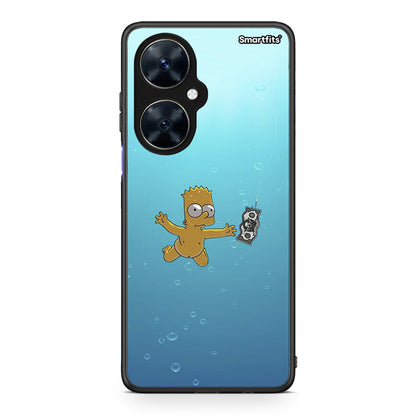 Huawei Nova 11i Chasing Money θήκη από τη Smartfits με σχέδιο στο πίσω μέρος και μαύρο περίβλημα | Smartphone case with colorful back and black bezels by Smartfits