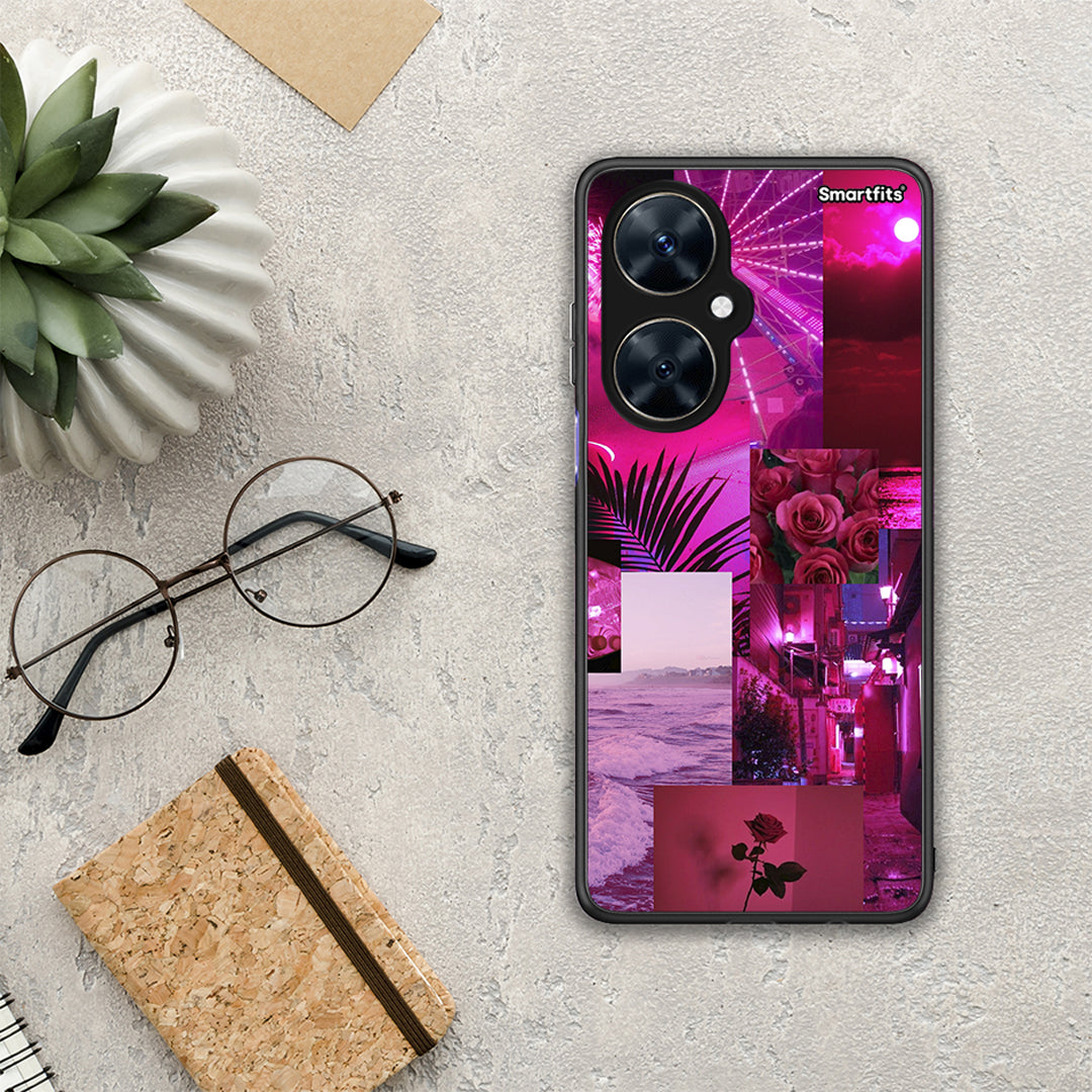 Collage Red Roses - Huawei Nova 11i θήκη