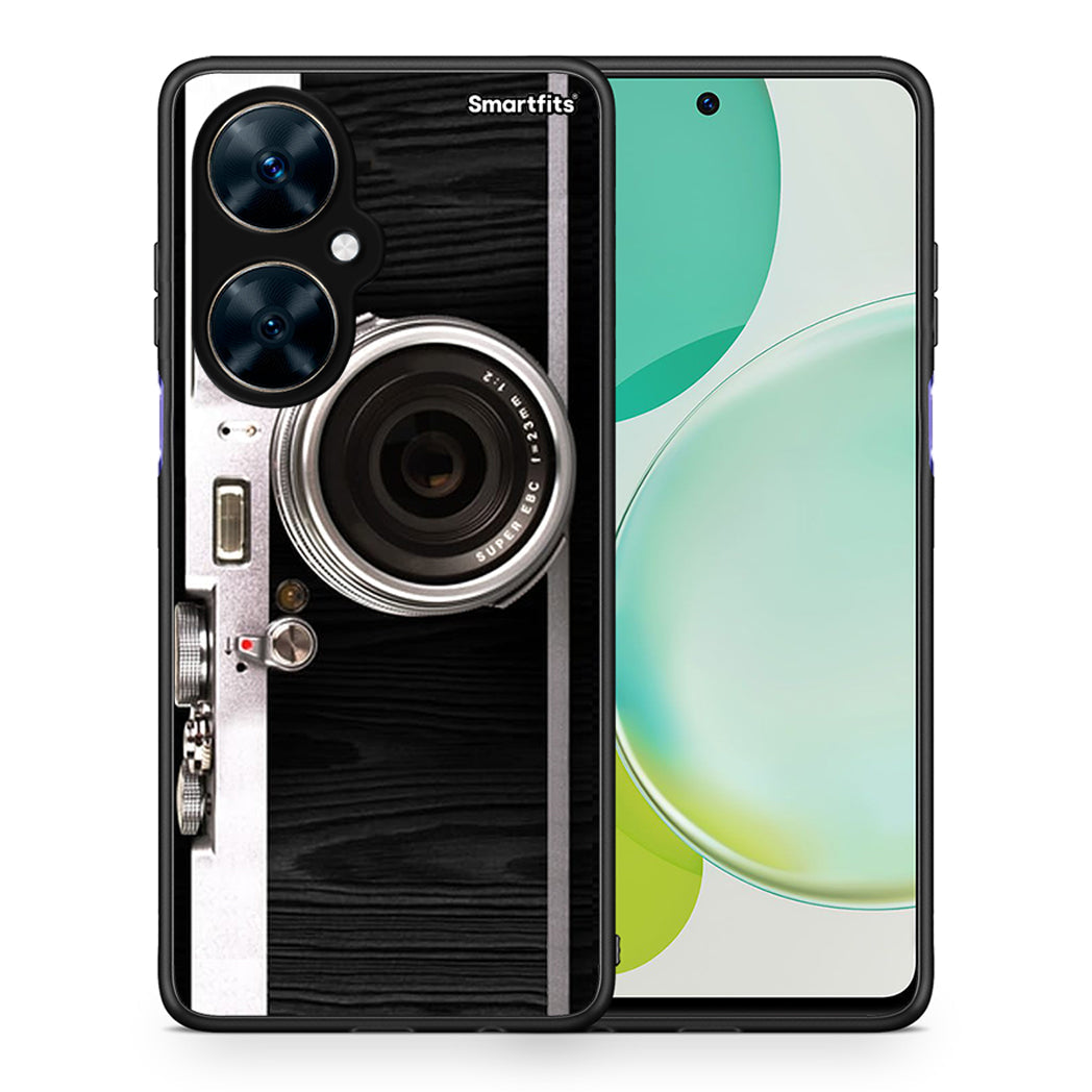 Θήκη Huawei Nova 11i Emily In Paris από τη Smartfits με σχέδιο στο πίσω μέρος και μαύρο περίβλημα | Huawei Nova 11i Emily In Paris case with colorful back and black bezels