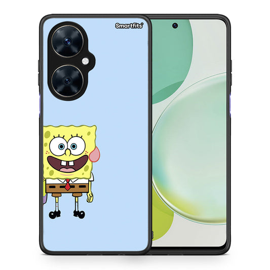 Θήκη Huawei Nova 11i Friends Bob από τη Smartfits με σχέδιο στο πίσω μέρος και μαύρο περίβλημα | Huawei Nova 11i Friends Bob case with colorful back and black bezels