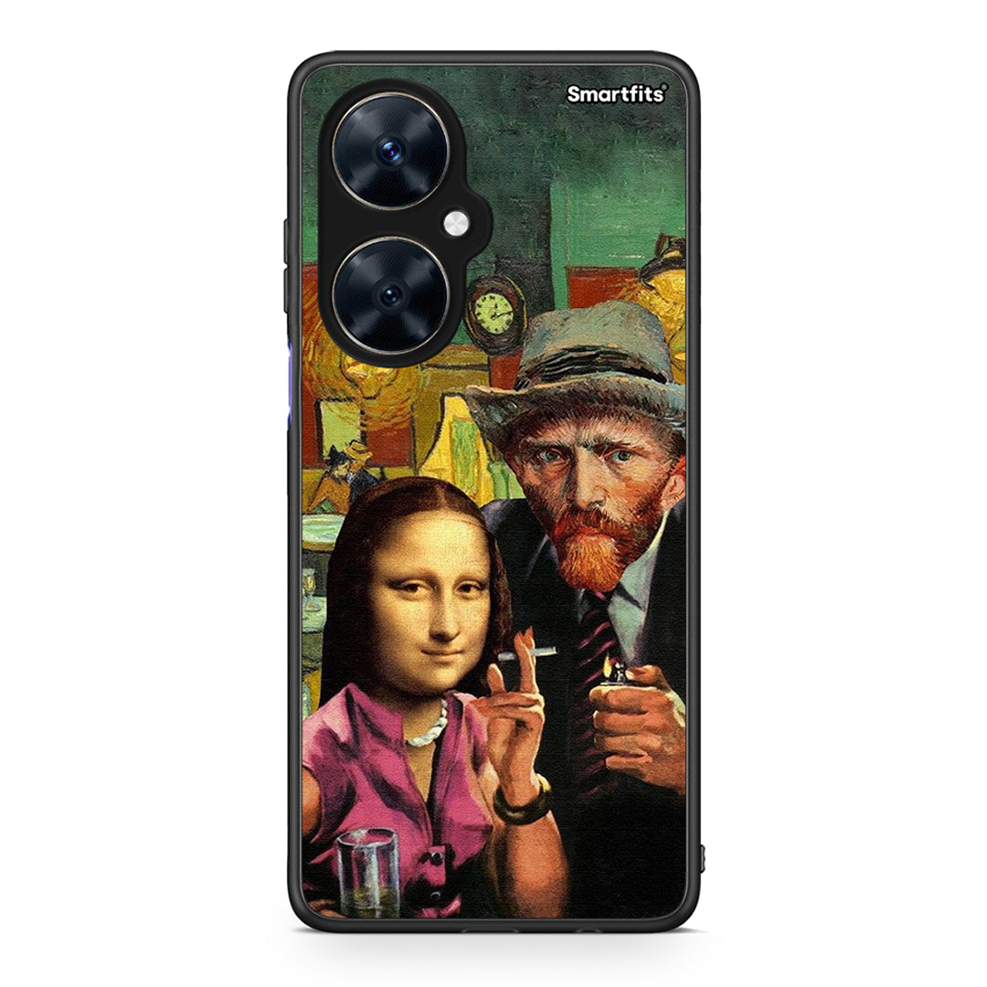 Huawei Nova 11i Funny Art θήκη από τη Smartfits με σχέδιο στο πίσω μέρος και μαύρο περίβλημα | Smartphone case with colorful back and black bezels by Smartfits
