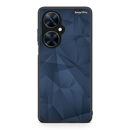 39 - Huawei Nova 11i Blue Abstract Geometric case, cover, bumper