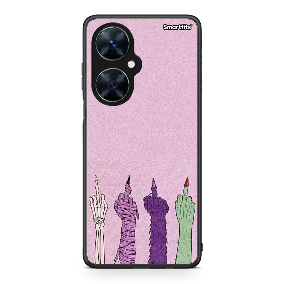 Huawei Nova 11i Halloween Be A Lady Θήκη από τη Smartfits με σχέδιο στο πίσω μέρος και μαύρο περίβλημα | Smartphone case with colorful back and black bezels by Smartfits