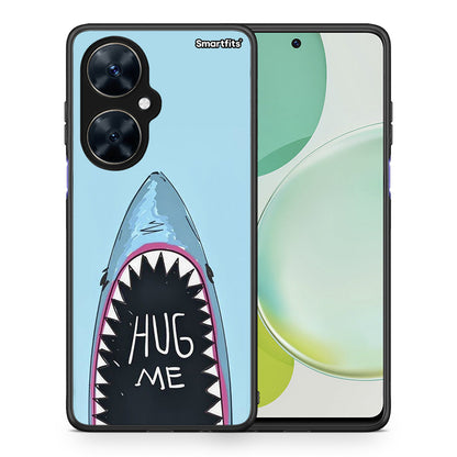 Θήκη Huawei Nova 11i Hug Me από τη Smartfits με σχέδιο στο πίσω μέρος και μαύρο περίβλημα | Huawei Nova 11i Hug Me case with colorful back and black bezels