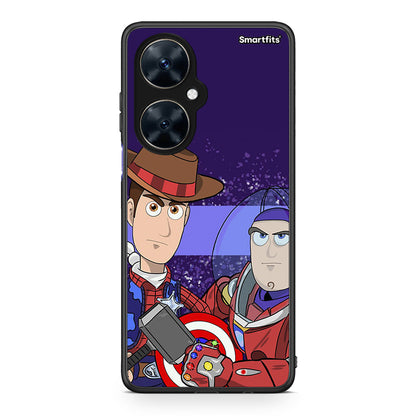 Huawei Nova 11i Infinity Story θήκη από τη Smartfits με σχέδιο στο πίσω μέρος και μαύρο περίβλημα | Smartphone case with colorful back and black bezels by Smartfits