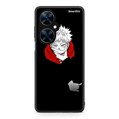 Huawei Nova 11i Itadori Anime θήκη από τη Smartfits με σχέδιο στο πίσω μέρος και μαύρο περίβλημα | Smartphone case with colorful back and black bezels by Smartfits