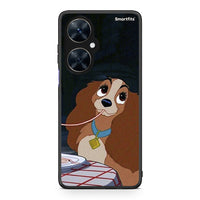 Thumbnail for Huawei Nova 11i Lady And Tramp 2 Θήκη Αγίου Βαλεντίνου από τη Smartfits με σχέδιο στο πίσω μέρος και μαύρο περίβλημα | Smartphone case with colorful back and black bezels by Smartfits