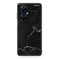Thumbnail for Huawei Nova 11i Marble Black θήκη από τη Smartfits με σχέδιο στο πίσω μέρος και μαύρο περίβλημα | Smartphone case with colorful back and black bezels by Smartfits